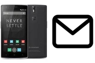 Richten Sie E-Mails auf dem OnePlus One ein