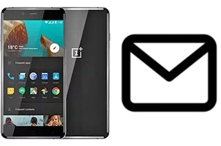 Richten Sie E-Mails auf dem OnePlus X ein