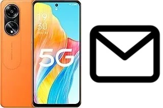 Richten Sie E-Mails auf dem Oppo A1 (2023) ein