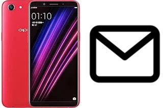 Richten Sie E-Mails auf dem Oppo A1 ein