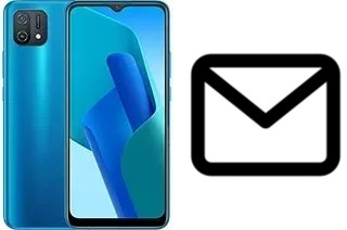 Richten Sie E-Mails auf dem Oppo A16e ein