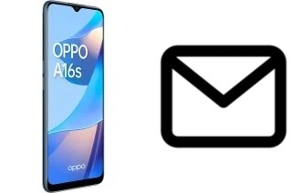 Richten Sie E-Mails auf dem Oppo a16s ein