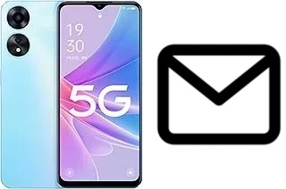 Richten Sie E-Mails auf dem Oppo A1x ein