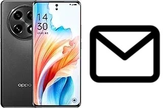 Richten Sie E-Mails auf dem Oppo A2 Pro ein