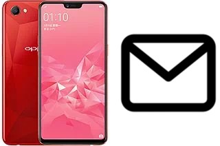 Richten Sie E-Mails auf dem Oppo A3 ein