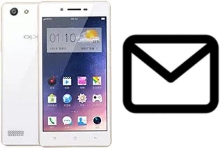 Richten Sie E-Mails auf dem Oppo A33 ein