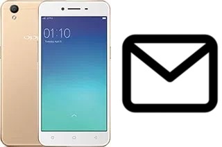 Richten Sie E-Mails auf dem Oppo A37 ein