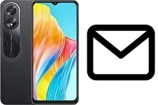 Richten Sie E-Mails auf dem Oppo A18 ein