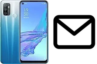 Richten Sie E-Mails auf dem Oppo A53s ein