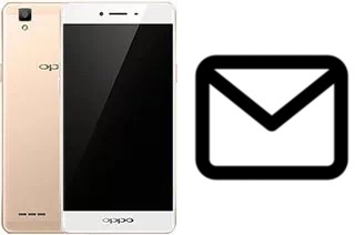 Richten Sie E-Mails auf dem Oppo A53 ein