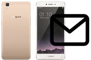 Richten Sie E-Mails auf dem Oppo A53m ein