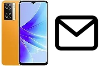 Richten Sie E-Mails auf dem Oppo A77s ein