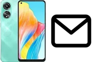 Richten Sie E-Mails auf dem Oppo A78 4G ein