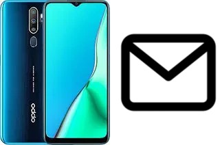 Richten Sie E-Mails auf dem Oppo A9 (2020) ein