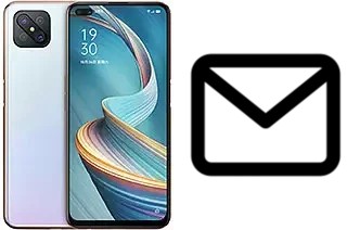 Richten Sie E-Mails auf dem Oppo Reno4 Z 5G ein