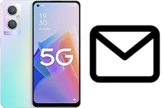 Richten Sie E-Mails auf dem Oppo A96 ein