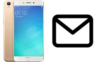 Richten Sie E-Mails auf dem Oppo F1 Plus ein