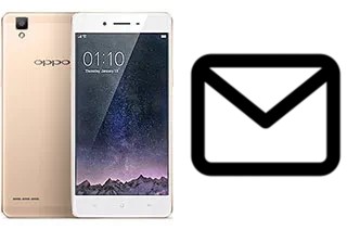 Richten Sie E-Mails auf dem Oppo F1 ein