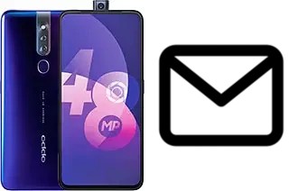 Richten Sie E-Mails auf dem Oppo F11 Pro ein