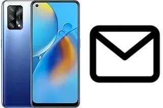 Richten Sie E-Mails auf dem Oppo A74 ein