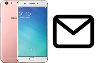 Richten Sie E-Mails auf dem Oppo F1s ein