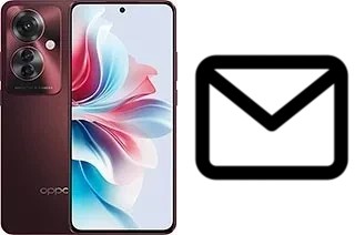 Richten Sie E-Mails auf dem Oppo F25 Pro ein