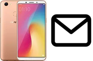 Richten Sie E-Mails auf dem Oppo F5 ein