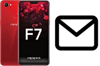 Richten Sie E-Mails auf dem Oppo F7 ein