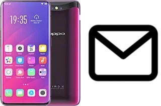 Richten Sie E-Mails auf dem Oppo Find X ein