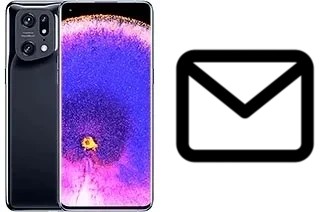 Richten Sie E-Mails auf dem Oppo Find X5 Pro ein