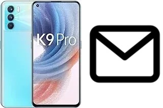 Richten Sie E-Mails auf dem Oppo K9 Pro ein