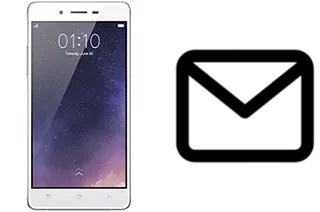 Richten Sie E-Mails auf dem Oppo Mirror 5s ein