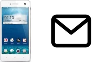 Richten Sie E-Mails auf dem Oppo Mirror R819 ein