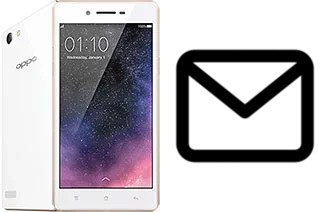 Richten Sie E-Mails auf dem Oppo Neo 7 ein