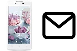 Richten Sie E-Mails auf dem Oppo Neo ein