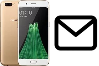 Richten Sie E-Mails auf dem Oppo R11 Plus ein