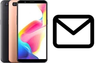 Richten Sie E-Mails auf dem Oppo R11s Plus ein