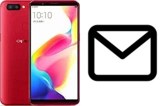 Richten Sie E-Mails auf dem Oppo R11s ein