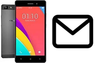 Richten Sie E-Mails auf dem Oppo R5s ein