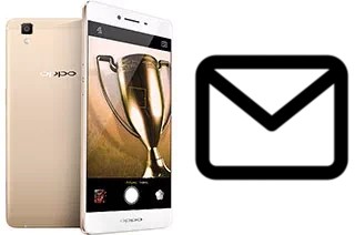 Richten Sie E-Mails auf dem Oppo R7s ein