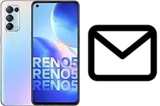 Richten Sie E-Mails auf dem Oppo Reno5 4G ein