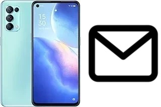 Richten Sie E-Mails auf dem Oppo Reno5 K ein