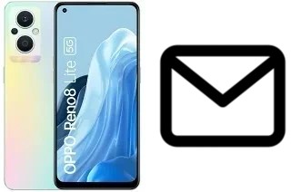 Richten Sie E-Mails auf dem Oppo Reno8 Lite ein