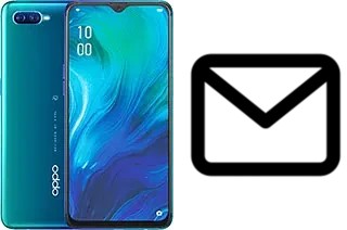 Richten Sie E-Mails auf dem Oppo Reno A ein