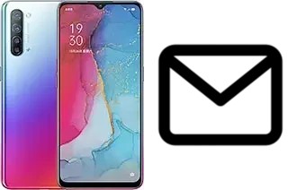 Richten Sie E-Mails auf dem Oppo Reno3 ein