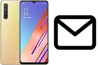 Richten Sie E-Mails auf dem Oppo Reno3 Youth ein