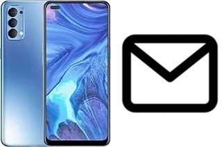 Richten Sie E-Mails auf dem Oppo Reno4 ein