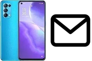 Richten Sie E-Mails auf dem Oppo Reno5 5G ein