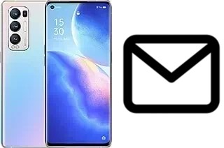 Richten Sie E-Mails auf dem Oppo Reno5 Pro+ 5G ein