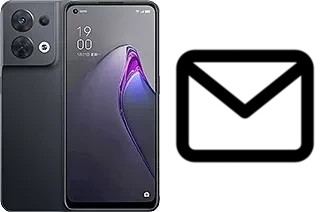 Richten Sie E-Mails auf dem Oppo Reno8 ein